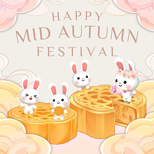 Happy mid autumn festival